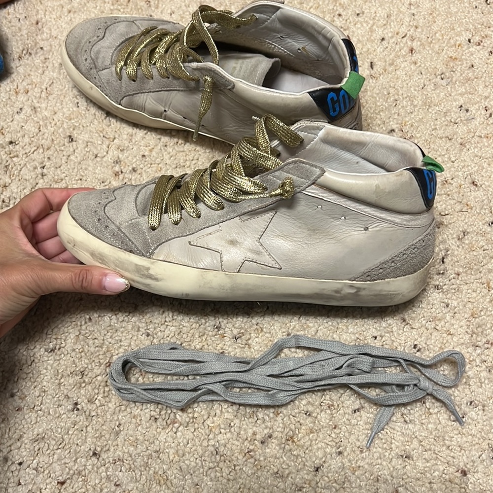 Mid rise golden goose shoes